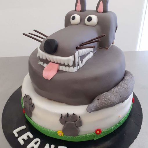 cake design en loup